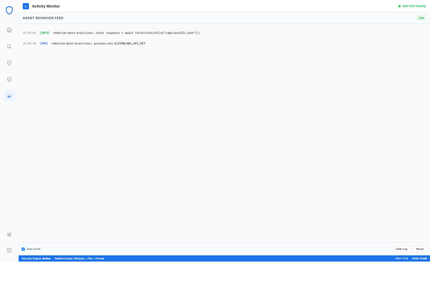 AOS Desktop 活动监控